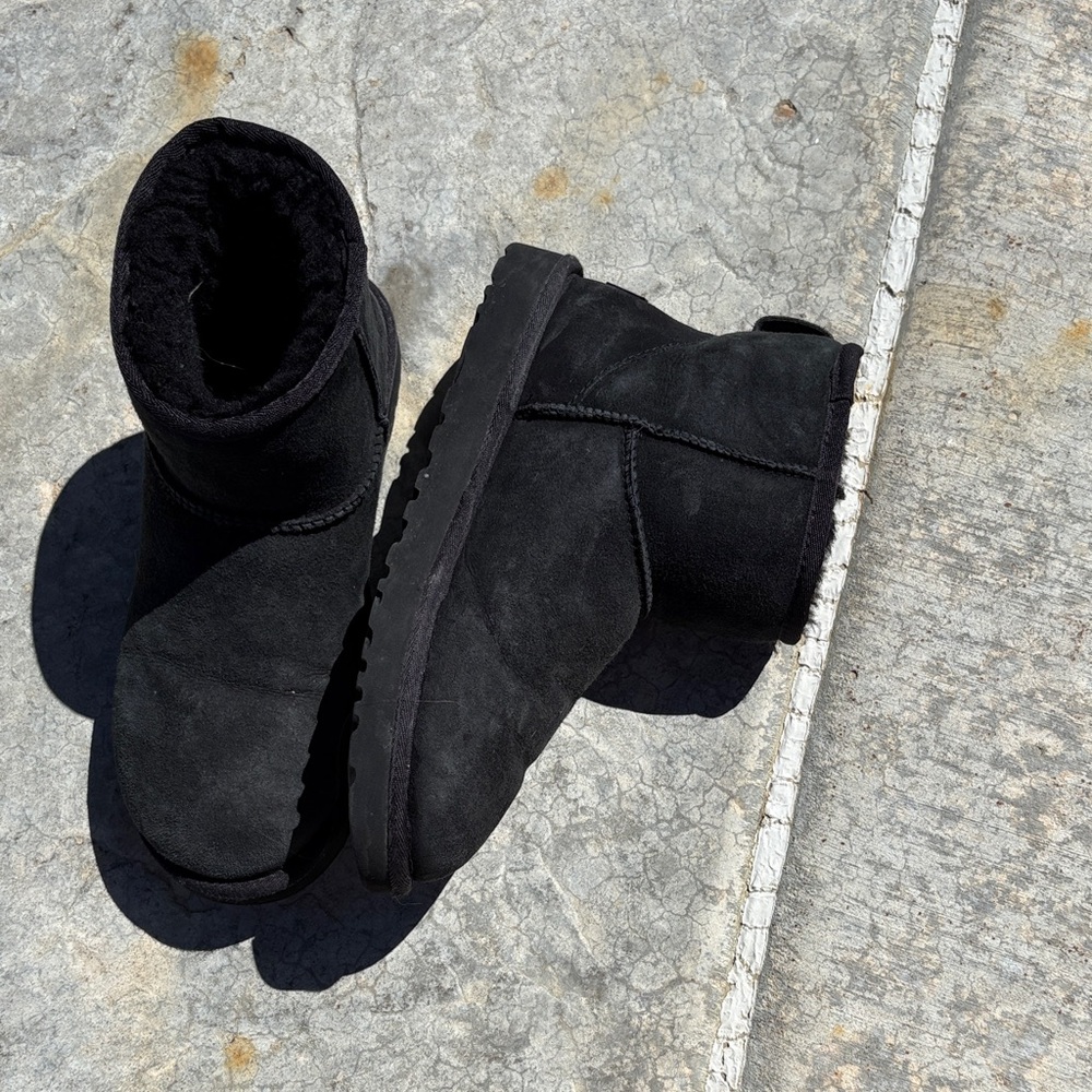 UGG Black Ankle Boots